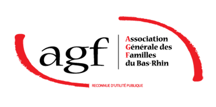 Logo AGF Association Générale des Familles du Bas-Rhin